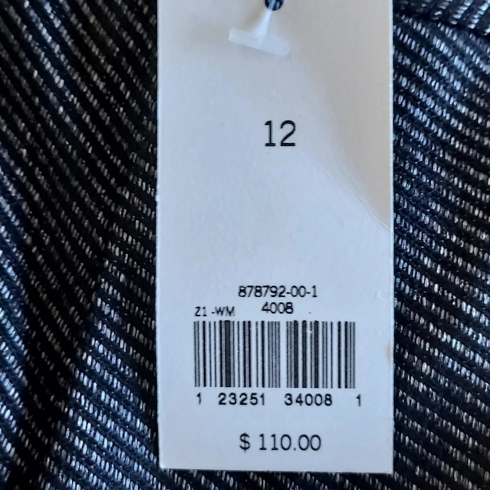 NWT Banana Republic Women's Size 12 Logan Gray Pants Business‎ Casual $110.00